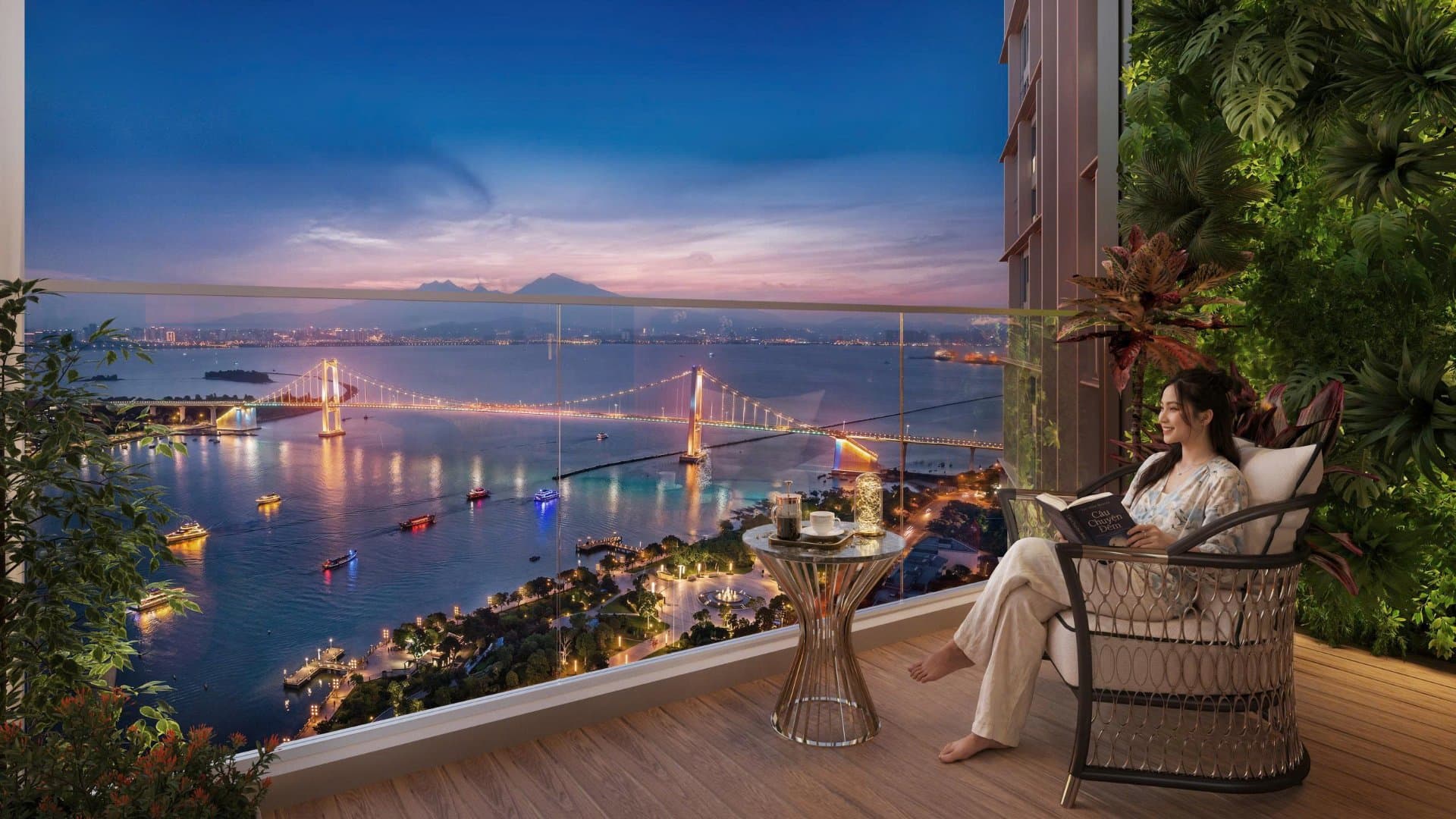 Không gian sống đẳng cấp tại Sun Symphony 5. Ảnh: Sun Property.