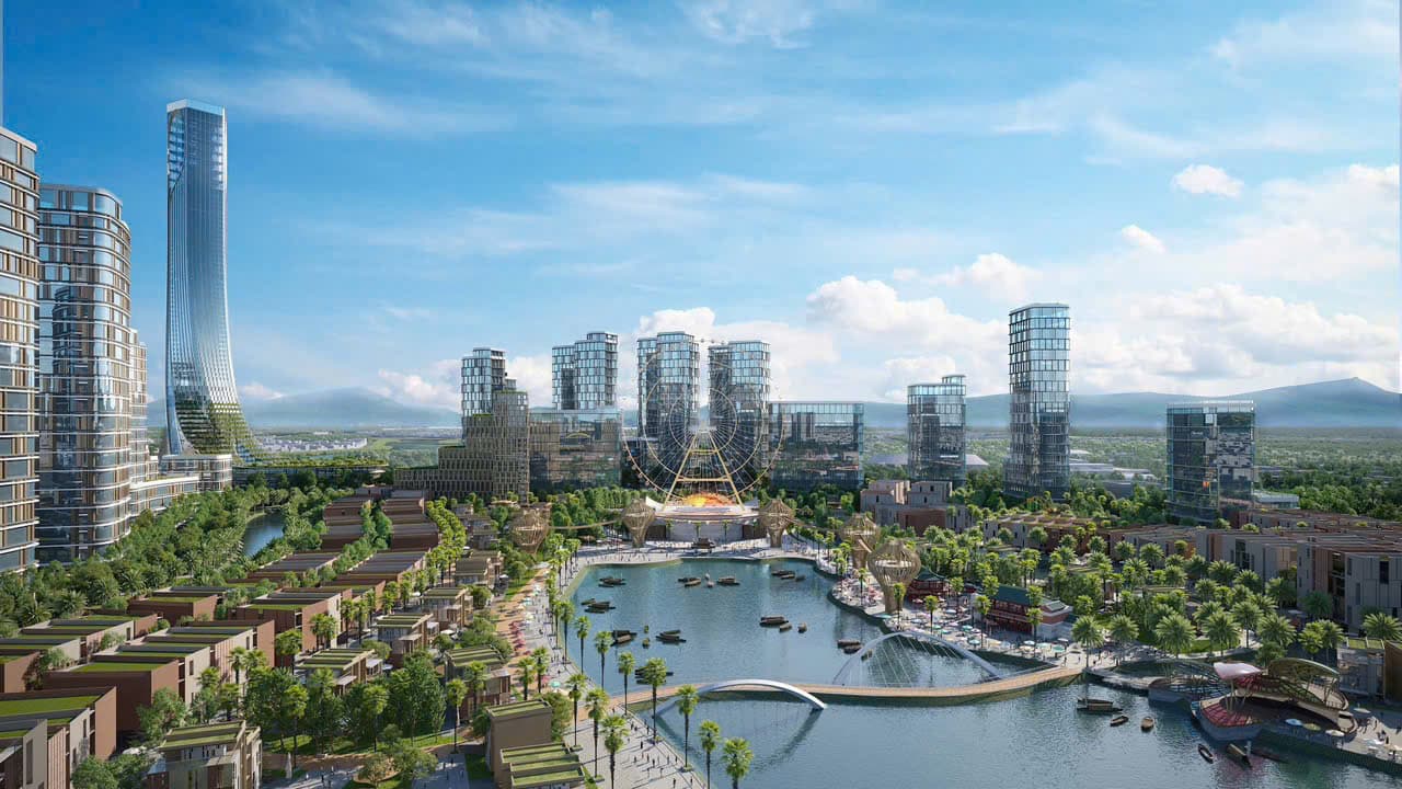 Khu vui chơi giải trí ở Da Nang Downtown. Ảnh: Sun Property.