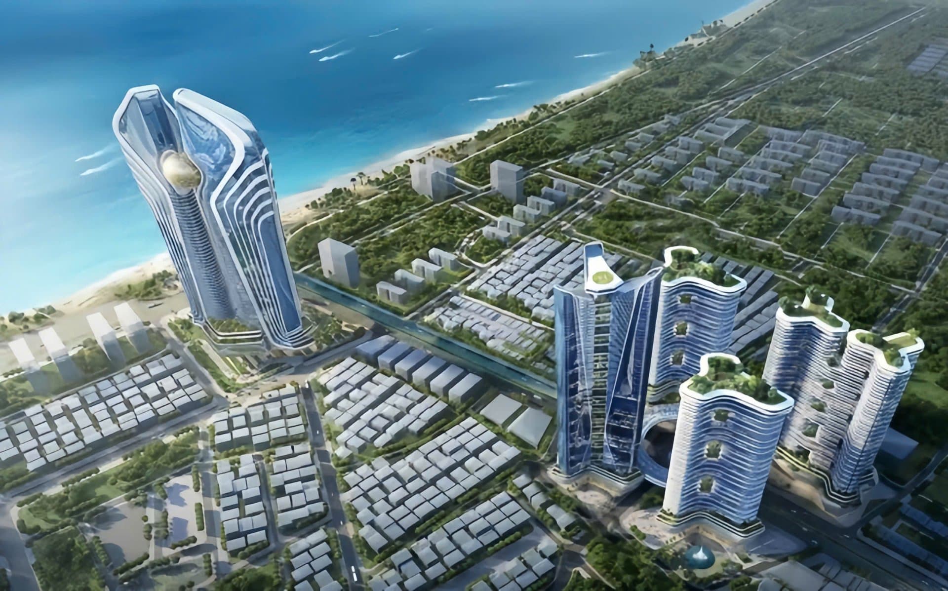 Trung tâm Tài chính quốc tế Đà Nẵng - "Tâm điểm" thu hút dòng vốn toàn cầu.