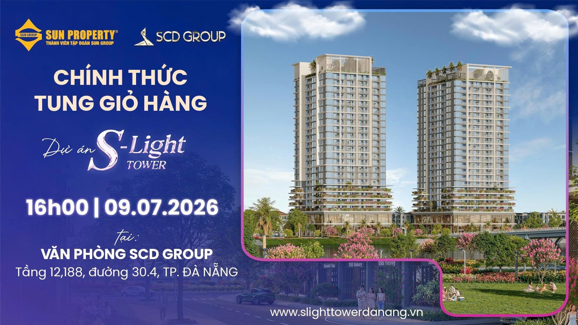 Chính thức mở giỏ hàng S-Light Tower – Cơ hội lựa chọn những căn hộ đẹp đầu tiên